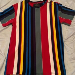 Multicolor Striped Tee